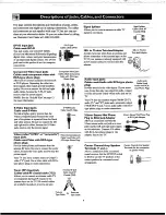 Предварительный просмотр 6 страницы Philips 55-HDTV MONITOR PROJECTION TV PIXEL PLUS 55PP9753 - Directions For Use Manual