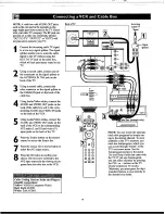 Предварительный просмотр 10 страницы Philips 55-HDTV MONITOR PROJECTION TV PIXEL PLUS 55PP9753 - Directions For Use Manual