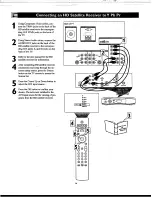 Предварительный просмотр 14 страницы Philips 55-HDTV MONITOR PROJECTION TV PIXEL PLUS 55PP9753 - Directions For Use Manual