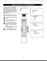 Предварительный просмотр 15 страницы Philips 55-HDTV MONITOR PROJECTION TV PIXEL PLUS 55PP9753 - Directions For Use Manual