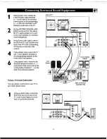 Предварительный просмотр 17 страницы Philips 55-HDTV MONITOR PROJECTION TV PIXEL PLUS 55PP9753 - Directions For Use Manual