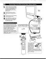 Предварительный просмотр 18 страницы Philips 55-HDTV MONITOR PROJECTION TV PIXEL PLUS 55PP9753 - Directions For Use Manual