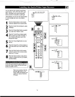 Предварительный просмотр 19 страницы Philips 55-HDTV MONITOR PROJECTION TV PIXEL PLUS 55PP9753 - Directions For Use Manual