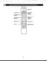 Предварительный просмотр 26 страницы Philips 55-HDTV MONITOR PROJECTION TV PIXEL PLUS 55PP9753 - Directions For Use Manual