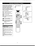 Preview for 37 page of Philips 55-HDTV MONITOR PROJECTION TV PIXEL PLUS 55PP9753 - Directions For Use Manual