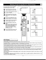 Предварительный просмотр 56 страницы Philips 55-HDTV MONITOR PROJECTION TV PIXEL PLUS 55PP9753 - Directions For Use Manual