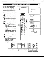 Предварительный просмотр 62 страницы Philips 55-HDTV MONITOR PROJECTION TV PIXEL PLUS 55PP9753 - Directions For Use Manual