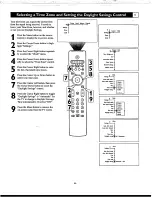 Предварительный просмотр 69 страницы Philips 55-HDTV MONITOR PROJECTION TV PIXEL PLUS 55PP9753 - Directions For Use Manual