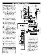 Preview for 11 page of Philips 55-PROJECTION TV PIXEL PLUS 55PL9774-37B Directions For Use Manual