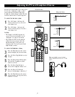 Preview for 37 page of Philips 55-PROJECTION TV PIXEL PLUS 55PL9774-37B Directions For Use Manual