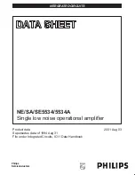 Philips 5534A Datasheet предпросмотр