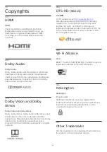 Предварительный просмотр 82 страницы Philips 55OLED804 User Manual