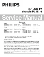 Philips 55PFL4901/F7 Service Manual preview