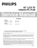 Philips 55PFL4909 Service Manual preview