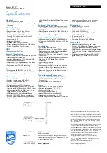 Preview for 3 page of Philips 55PFL6007T Specifications