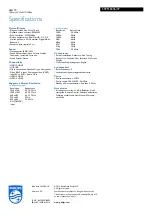 Preview for 3 page of Philips 55PFL6556/V7 Specifications