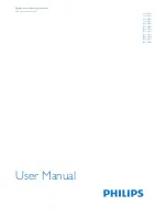 Philips 55PFS8159 User Manual preview