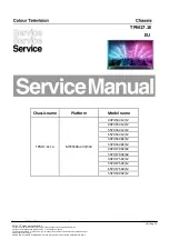 Предварительный просмотр 1 страницы Philips 55POS9002/12 Service Manual