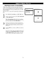 Preview for 16 page of Philips 55PP8620 Matchline Directions For Use Manual