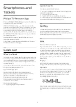 Preview for 54 page of Philips 55PUG8513 User Manual