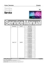 Предварительный просмотр 1 страницы Philips 55PUS6272/12 Service Manual