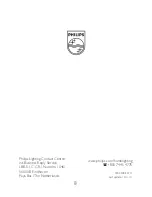 Preview for 8 page of Philips 56460-48-16 User Manual