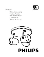 Предварительный просмотр 1 страницы Philips 56483-31-16 User Manual