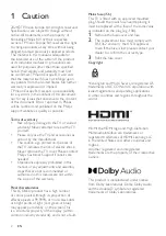 Preview for 4 page of Philips 5700 Series User Manual