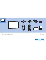 Предварительный просмотр 1 страницы Philips 5803 series Quick Start Manual