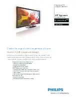 Preview for 1 page of Philips 58HFL9582A Brochure