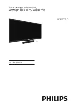 Philips 58PFL9577/V7 User Manual preview