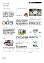 Preview for 2 page of Philips 58PFL9577 Specifications