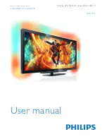 Preview for 1 page of Philips 58PFL9956 User Manual