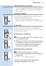 Preview for 17 page of Philips 593 Series Manual