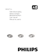 Предварительный просмотр 1 страницы Philips 59843-31-16 User Manual