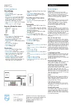 Preview for 2 page of Philips 60PP9363 Specifications