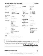 Предварительный просмотр 2 страницы Philips 6120 Specification Sheet