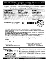 Предварительный просмотр 2 страницы Philips 64PP 9901 Instructions For Use Manual