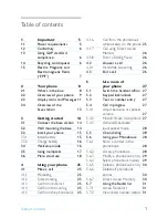 Preview for 3 page of Philips 655 - Cell Phone 7 MB User Manual