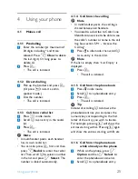 Предварительный просмотр 27 страницы Philips 655 - Cell Phone 7 MB User Manual