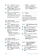 Предварительный просмотр 58 страницы Philips 655 - Cell Phone 7 MB User Manual