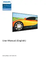 Предварительный просмотр 1 страницы Philips 65BDL3550Q User Manual