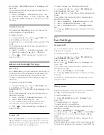 Предварительный просмотр 46 страницы Philips 65HFL7011T User Manual