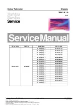 Preview for 1 page of Philips 65OLED804/56 Service Manual