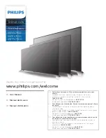 Philips 65PFL7900 User Manual preview