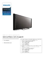 Philips 65PFL8900 User Manual предпросмотр