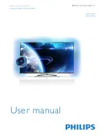 Предварительный просмотр 1 страницы Philips 65PFL9708 User Manual