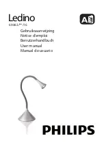 Предварительный просмотр 1 страницы Philips 69063 Series User Manual