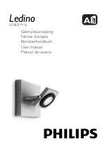 Предварительный просмотр 1 страницы Philips 69080 Series User Manual