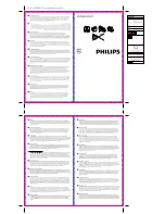 Предварительный просмотр 3 страницы Philips 6911831PU Instruction Leaflet